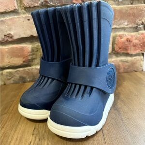 Navy Blue Butler Rain & Snow Boots